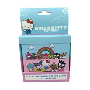 Surreal Entertainment Hello Kitty & Friends 52 Playing Cards / 2 Joker Cards